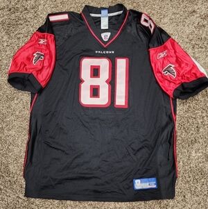Vintage Reebok Peerless Price #81 On Field Jersey Atlanta Falcons